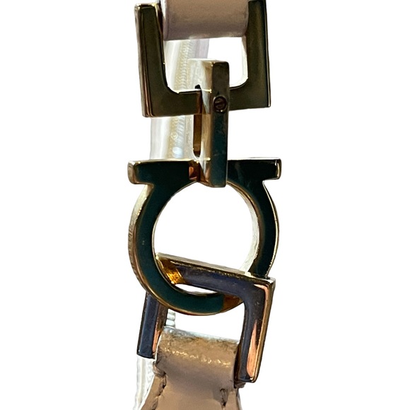 Salvatore Ferragamo Beige & White Handbag - Picture 13 of 13